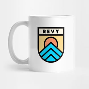 Revy BC Retro Badge Mug